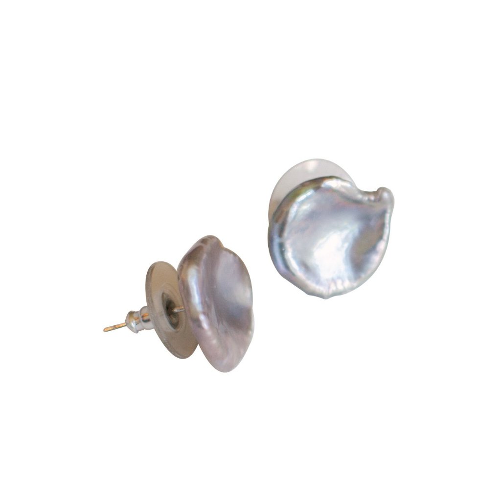 Keshi Stud Earring