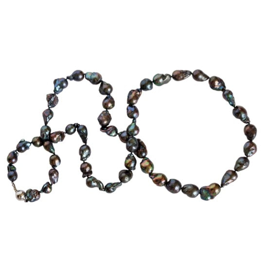 Peacock Baroque Necklace